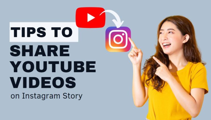tips to share youtube video on instagram story