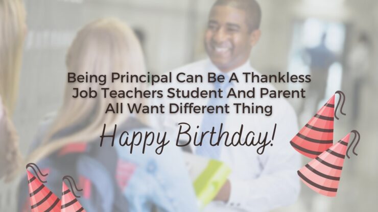 Birthday Quotes For Principal