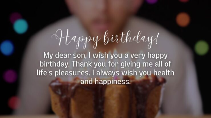 Birthday Wishes For Adult Son From Dad