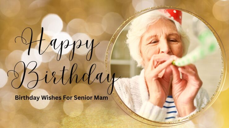 Birthday Wishes For Senior Mam