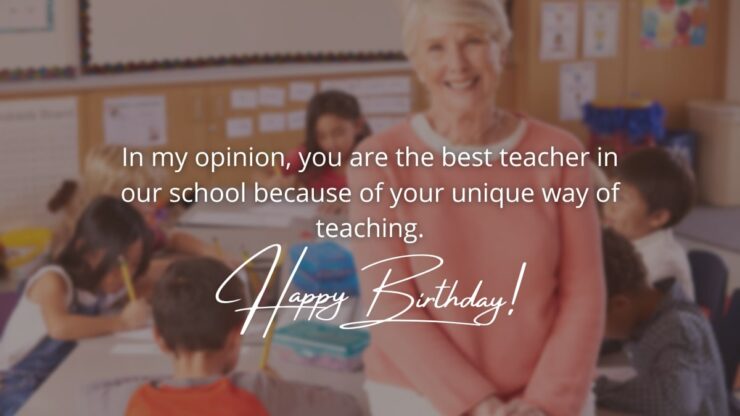 Unique Happy Birthday Wishes For Senior Mam