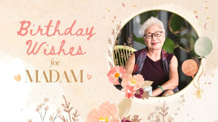 creative birthday wishes for a madam